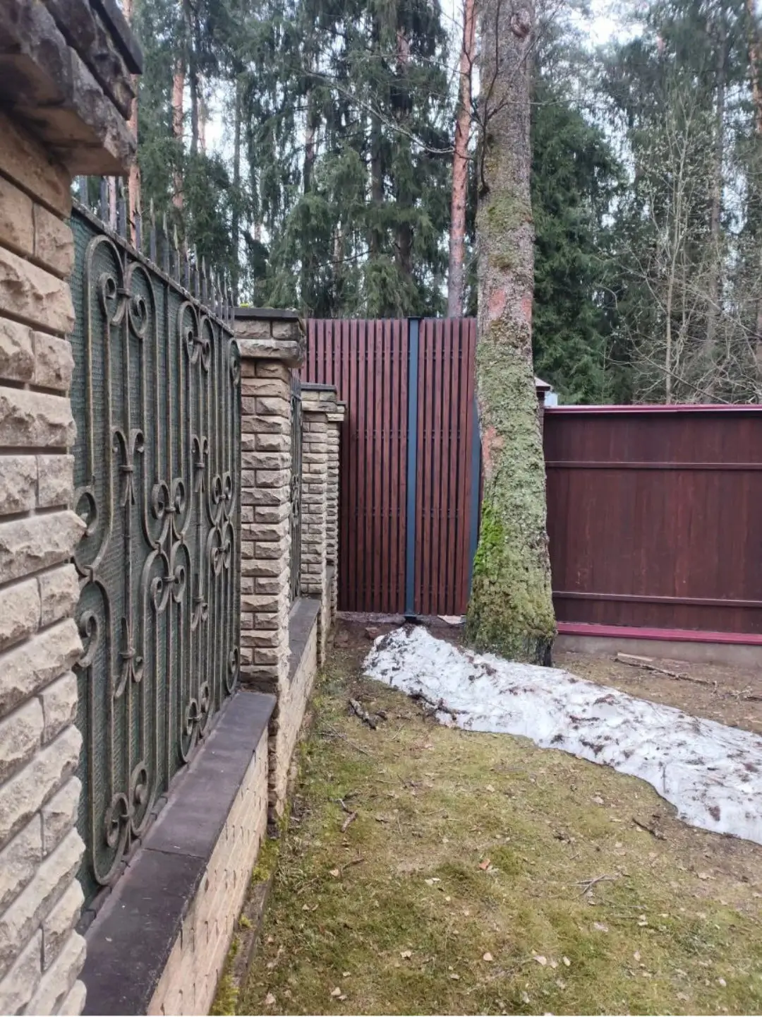 Забор из декоративных реек 7м Темный Дуб 3D Принтек фото 1 в Старой Руссе